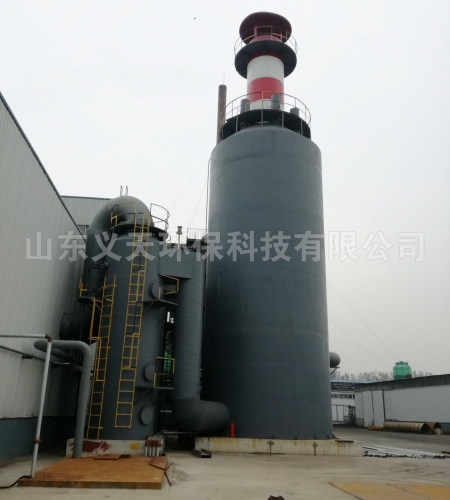 格瑞玻璃棉制品有限公司2线VOC+湿试静电除尘系统